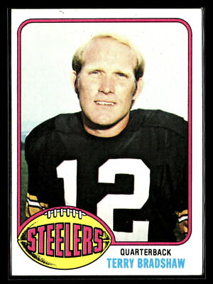 #ad 1976 Topps #75 Terry Bradshaw VG Steelers $5.99