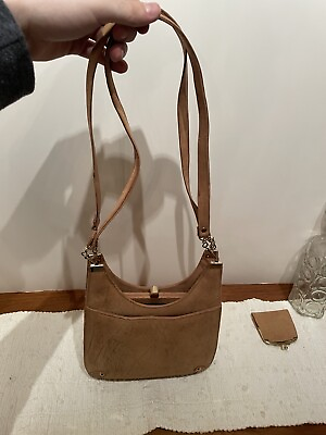 #ad Leather shoulder handbag $10.00