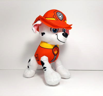 #ad Paw Patrol Marshall Fire Fighter Dog Dalmatian Plush Spin Master Stuffed Toy 8quot; $9.99