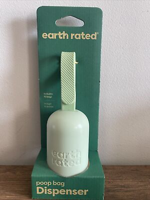 #ad Earth Rated Dog Poop Bag Holder with Dog Poop Bags1 Dispenser and 15 Bags $16.49