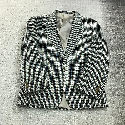 #ad MISSONI Blazer Mens Small Jacket Sport Coat Blazer Gray Beige Italy Tweed Casual $38.88