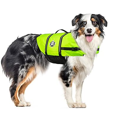 #ad Paws Aboard Dog Life Jacket Keep Your Canine Safe with a Nylon Life Vest ... $42.32