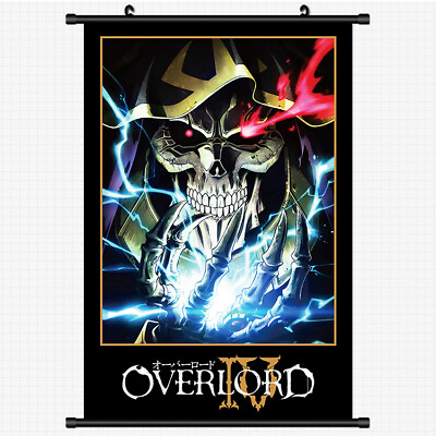 #ad Anime Overlord Poster Home Wall Decor Scroll HD Print 60x90cm B4 $18.99