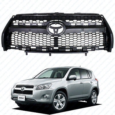 #ad For 2009 2010 2011 2012 Toyota RAV4 Limited Front Bumper Upper Grille Assembly $73.95