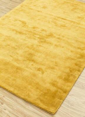 #ad Hand loom rug bedroom rugs modern area rug for living room Gold custom rug $831.00