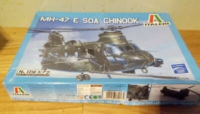 #ad ITA1218 1:72 Italeri MH 47 E SOA Chinook #1218 Open Box $29.99