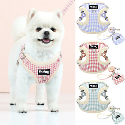 #ad No Pull Dog Harness and Leash set No Escape Padded Walking Harness amp; Treat Bags $16.49