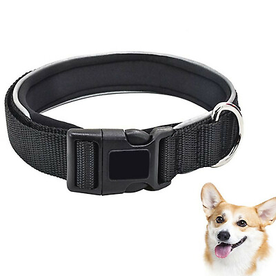 Pet Dog Cat Adjustable Soft Safe Dog Collar Necklace with Safety Buckle SML $9.90