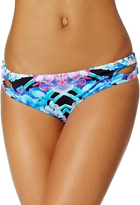 #ad Bar III MULTI Hot Tropic Keyhole Hipster Bikini Swim Bottom US X Large $9.88