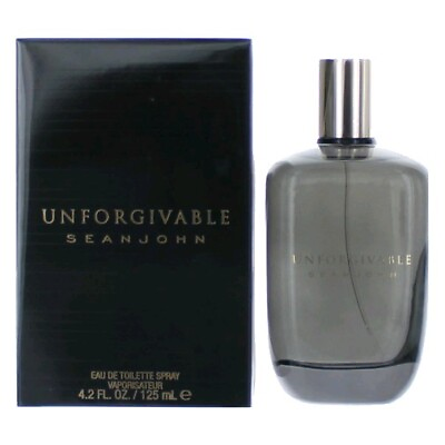 #ad Unforgivable by Sean John 4.2 oz EDT Spray for Men $37.96