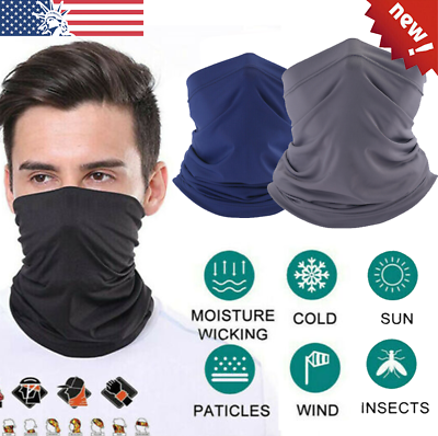 #ad Thin Face Mask Neck Gaiter Sun UV Shield Breathable Cooling Bandana Balaclava US $3.89