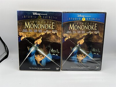 #ad NEW SEALED DVD DISNEY PRINCESS MONONOKE STUDIO GHIBLI FILM WITH SLIPSLEEVE $11.16