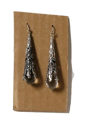 #ad crystal dangle earring $14.99
