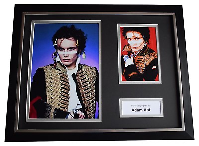 #ad Adam Ant Signed Framed Photo Autograph 16x12 display Prince Charming Music COA GBP 179.99