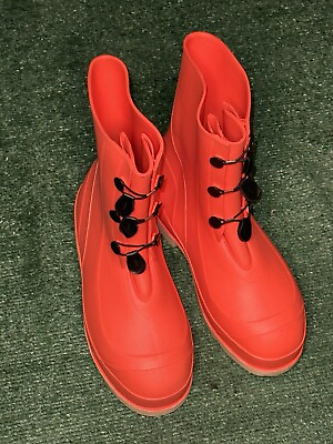 #ad Tingley HazProof Rubber Boot Size 6 Men Orange $45.00
