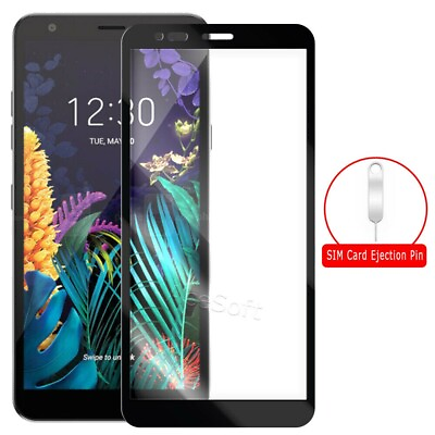 #ad Full Tempered Glass Screen Protector Eject Pin for LG Journey LTE L322DL Phone $12.82