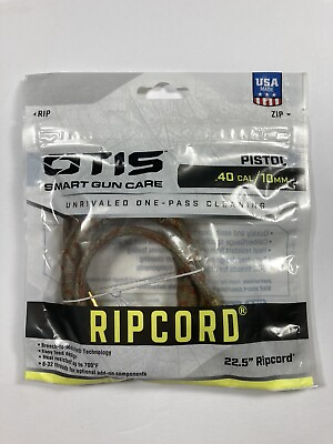 #ad Otis 22.5quot; One Pass Cleaning Ripcord Pistol .40 10mm Cal Glock FREE SHIPPING $11.95