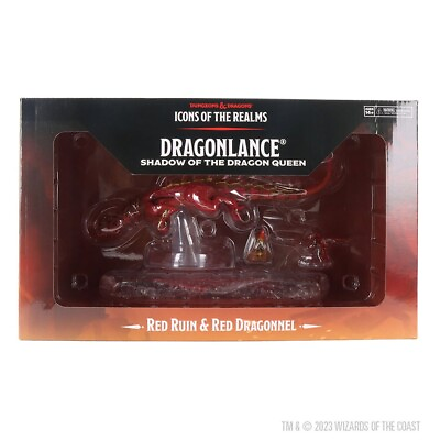 #ad WizKids D and D Dragonlance: Red Ruin and Red Dragonnel WZK 96227 $80.99