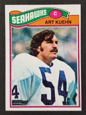 #ad Art Kuehn 1977 Topps Football Card #437 NM $1.98