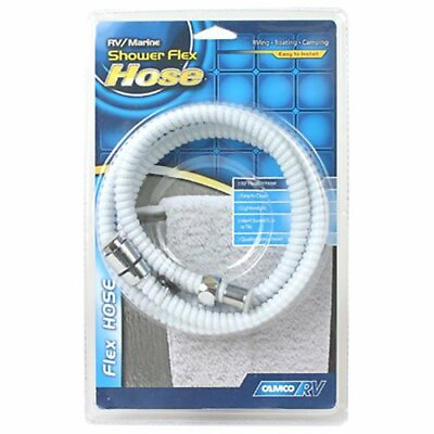 #ad Camco 43717 RV Marine 60quot; Flexible Replacement Shower Hose White $22.32