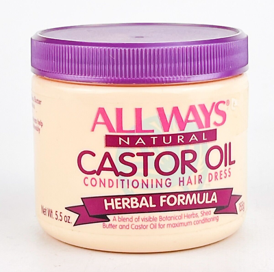 #ad All Ways Natural Castor Oil Conditioning Hair Dress Herbal Formula 5.5 Oz Shea $29.95