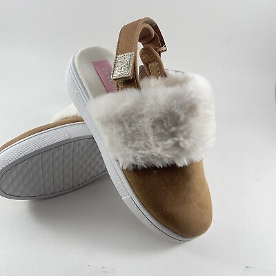 #ad Skechers Unisex Child Street Goldie Cozy Star Sneaker Chestnut Select Size $27.95