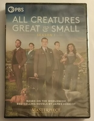 #ad #ad All Creatures Great And Small Season 1 PBS Masterpiece DVD Brand New Sealed $14.00