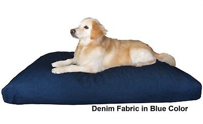 #ad Jumbo Durable Orthopedic Pet Dog Bed Waterproof Mix Memory Foam 55X47 Big Pillow $89.95
