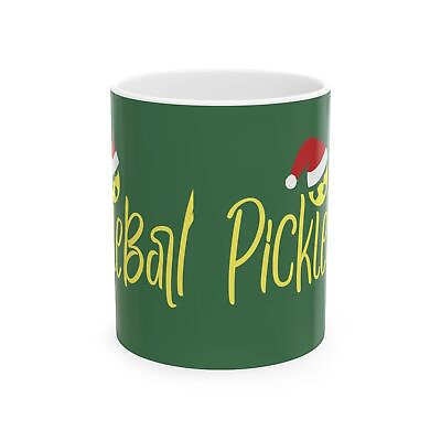 #ad Pickleball Santa Christmas Ceramic Mug 11oz $11.00