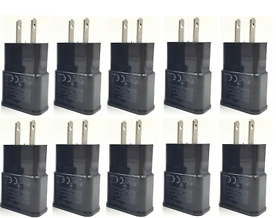 #ad 10x 2A USB Wall Charger Plug Home Power Adapter For Samsung Android LG HTC Black $16.99