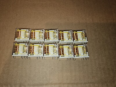 #ad Lot Of 10 50.12.9.110.1000 Finder Relay W force guided contacts DPDT 8A $150.00