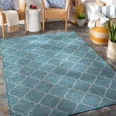 #ad Area Rugs 8x10 Traditional Living Room 5x7 Bedroom Carpet Bussum Teal Rug $29.00