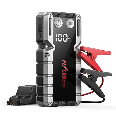 #ad Car Jump Starter 5000A Booster Jumper Power Bank Battery Charge 3quot;LCD Display $78.33