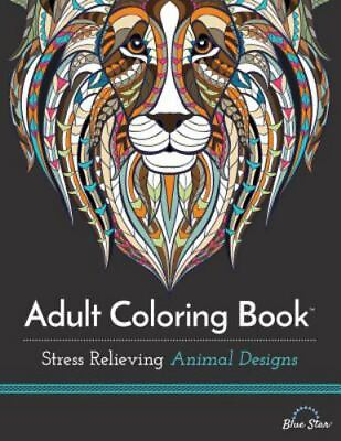 #ad Adult Coloring Book: Stress Relieving Animal Designs $6.11