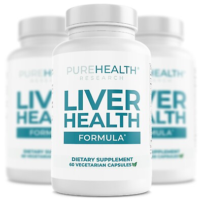 #ad Liver Health Liver Cleanse Detox amp; Repair Liver Support Supplement x3 $148.00