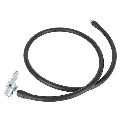 #ad 100cm 39.37#x27;#x27; Tire Inflator Pump Hose with Locking Air Chuck for Car Motorcycle $15.33