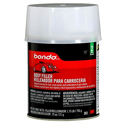 #ad Bondo Body Filler 1 lb. 12 oz with 0.75 oz Hardener $14.97