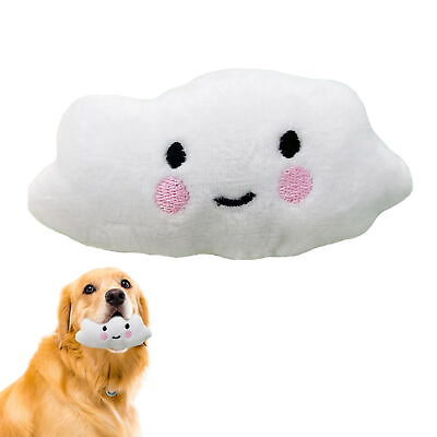 #ad Dog Toy Wear resistant Pet Plush Cloud Shape Chew for Dogs Cats Cute Squeaky $7.40