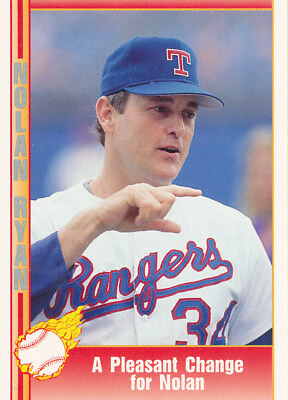 #ad Nolan Ryan 1991 Pacific Nolan Ryan Texas Express #55 Baseball Card $1.52