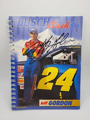 #ad NASCAR Clash #x27;96 Driver Autographs Gordon Andretti Labonte Marlin Martin Jarret $395.00