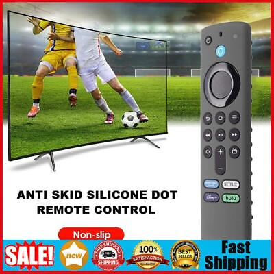 #ad Remote Control Cover w Lanyard for Fire TV Stick 3rd Gen Dark Gray $6.89