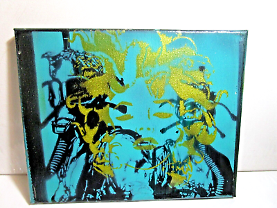 #ad MUSK YAI MEDUSA Canvas Street Graffiti Abstract Painting Modern Pop Art 8X10 ONE $110.58