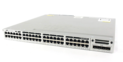 #ad Cisco Catalyst 3850 WS C3850 48U S 48 Port UPOE Gb Switch w NM 2 10G BH $134.96