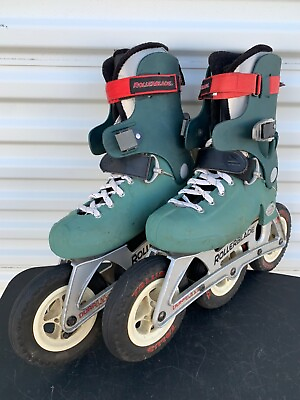 #ad Vintage Rollerblade ‘COYOTE’ Aggressive Off Road Skates Size 9 Made in Italy $289.99
