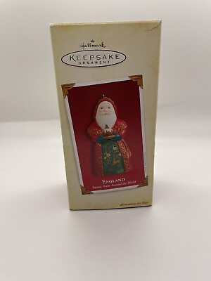 #ad Hallmark Keepsake Ornament Santas From Around The World England 2005 $16.99