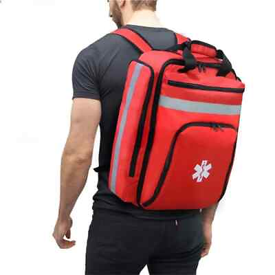 #ad Outdoor Shoulder Backpack Emergency Rescue Supplies Large Capacity Storage Bag $149.50