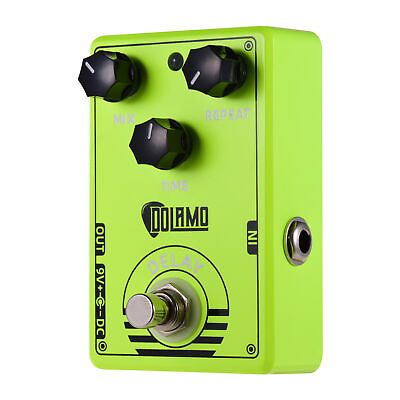 #ad Electric Guitar Delay Effect Pedal w Mix Repeat Time Controls True Bypass D8S2 $20.67