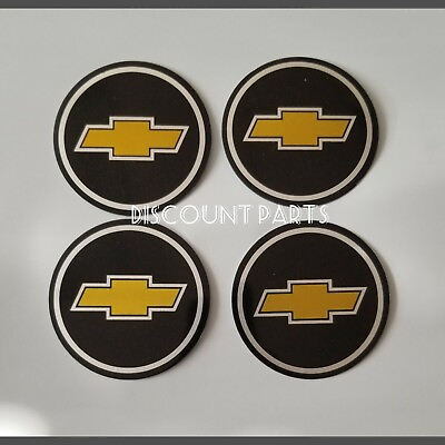 #ad 4pcs CHEVY Emblem Badge RALLY WHEEL CENTER HUB CAPS#x27; LOGO STICKERS $19.99
