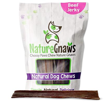 #ad Beef Jerky Chews for Large Dogs Premium Natural Beef Gullet Sticks Simp... $33.36