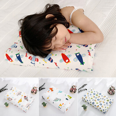 #ad 1 x Children#x27;s Latex Pillowcase Baby Pillow Cover Pillowslip Cotton Pillow Case $7.21